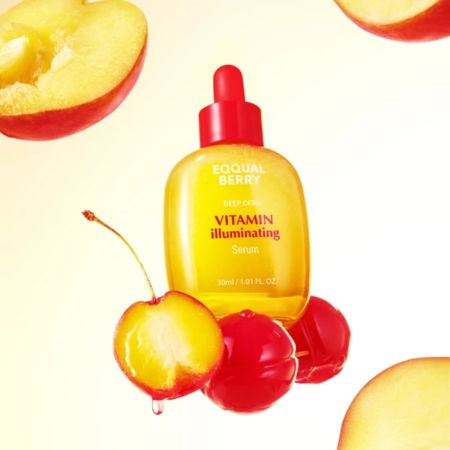 Ser cu vitamine pentru hidratare si fermitate Vitamin Illuminating, 30 ml, Eqqualberry 772969