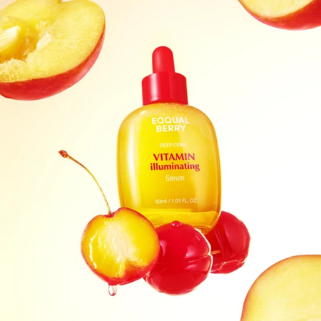 Ser cu vitamine pentru hidratare si fermitate Vitamin Illuminating, 30 ml, Eqqualberry 772969
