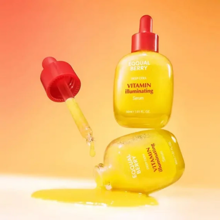 Ser cu vitamine pentru hidratare si fermitate Vitamin Illuminating, 30 ml, Eqqualberry 772970