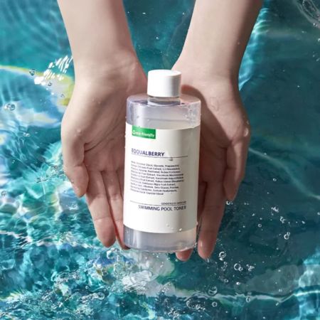 Toner pentru fata revitalizant si hidratant Swimming Pool, 300 ml, Eqqualberry 772983