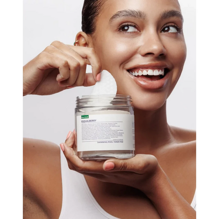 Dischete exfoliante pentru reducerea excesului de sebum Swimming Pool, 70 bucati, Eqqualberry 772997
