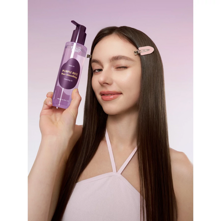 Ulei demachiant pentru curatare profunda Purple rice, 200 ml, Eqqualberry 773039
