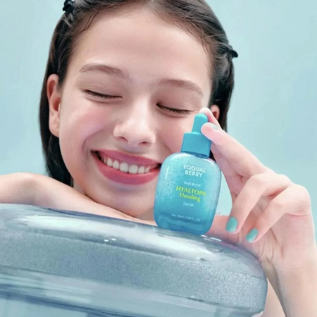 Ser de fata intens hidratant si revitalizant Hyaltoin Flooding, 30 ml, Eqqualberry 773091