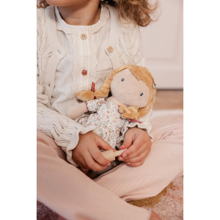 Papusa textila Julia, 35 cm, 12 luni+, Little Dutch 773117