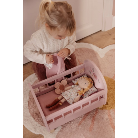 Papusa textila Julia, 35 cm, 12 luni+, Little Dutch 773118