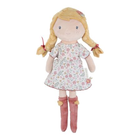 Papusa textila Julia, 35 cm, 12 luni+, Little Dutch