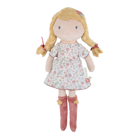 Papusa textila Julia, 35 cm, 12 luni+, Little Dutch