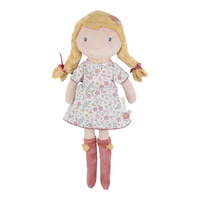 Papusa textila Julia, 35 cm, 12 luni+, Little Dutch