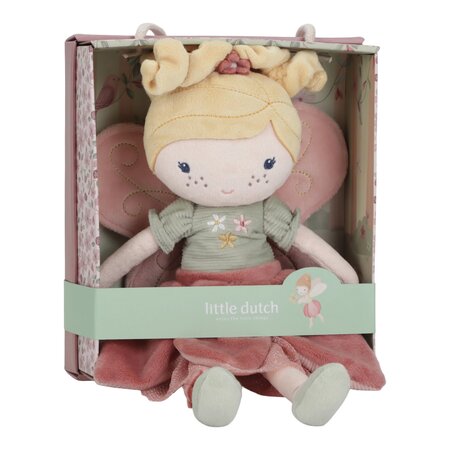 Papusa textila Zana Mila, 35 cm, 12 luni+, Little Dutch 773127