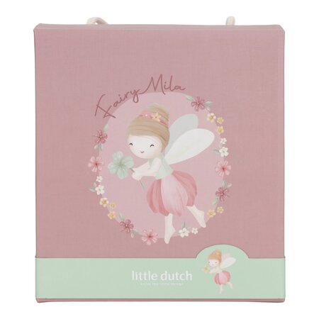 Papusa textila Zana Mila, 35 cm, 12 luni+, Little Dutch 773128