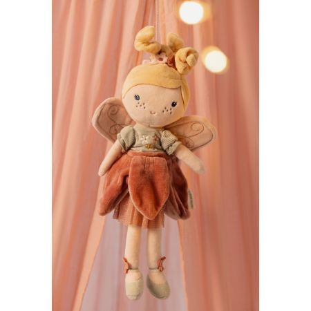 Papusa textila Zana Mila, 35 cm, 12 luni+, Little Dutch 773129