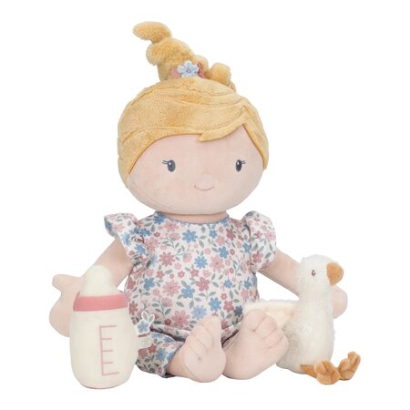 Papusa textila Baby Julia, 40 cm, 12 luni+, Little Dutch 773137