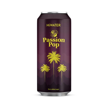 Apa naturala de cocos, Passion Pop, 320 ml, Hiwater