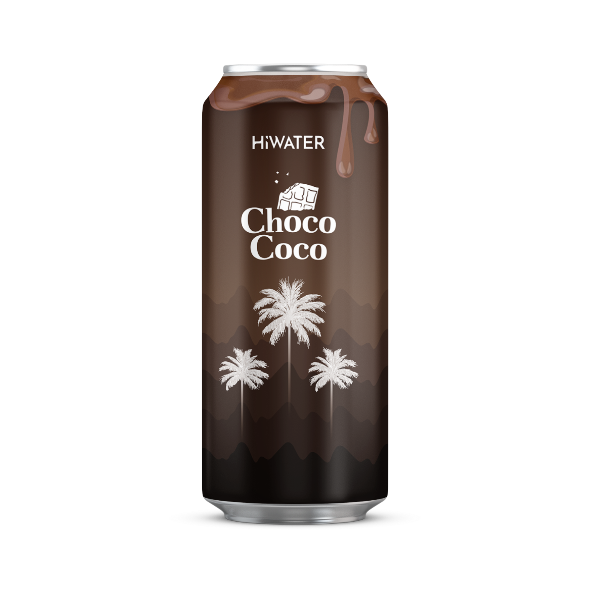 Apa naturala de cocos, aroma de Ciocolata, 320 ml, Hiwater