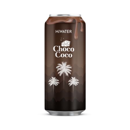 Apa naturala de cocos, aroma de Ciocolata, 320 ml, Hiwater