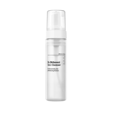Spuma de curatare pentru ten normal si uscat Zero Cleanser, Dr. Different