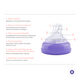 Biberon cu tetina flux rapid NaturalWave, +6 luni, 330 ml, Lansinoh 773227