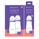Pachet biberoane cu tetina flux rapid NaturalWave, +6 luni, 3 x 330 ml, Lansinoh 773277