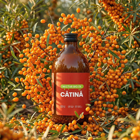 Nectar de catina Bio, 500 ml, Catineata 773307