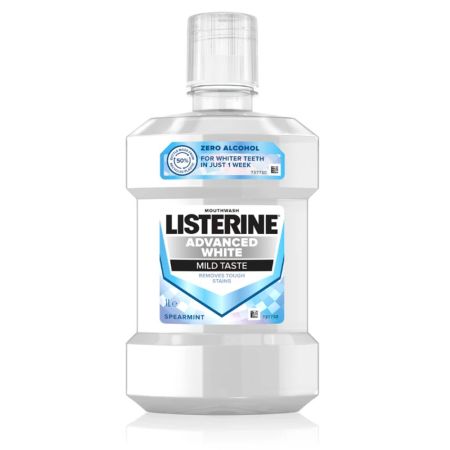 Apa de gura Advance White, 1000 ml, Listerine