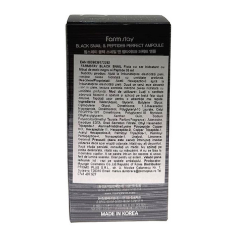 Ser hidratant cu filtrat de melc negru si Peptide 773328