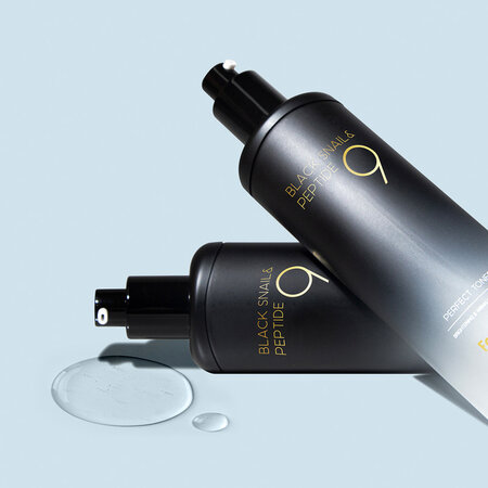 Toner hidratant fata cu filtrat de melc negru si Peptide, 120 ml, Farmstay 773338
