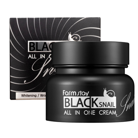 Crema All-in-One cu filtrat de melc negru, 100 ml, Farmstay