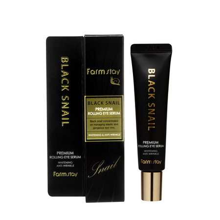 Ser hidratant pentru ochi cu filtrat de melc negru, 25 ml, Farmstay 773354