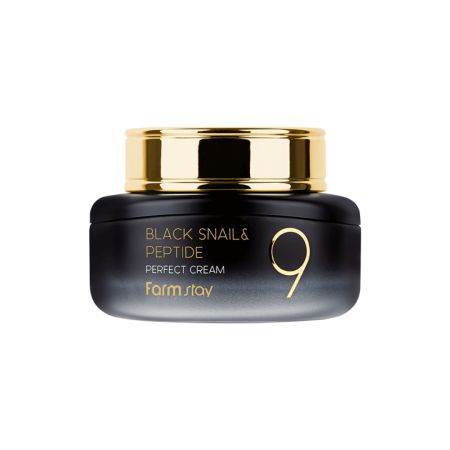 Crema ultra hidratanta cu filtrat de melc negru si Peptide, 55 ml, Farmstay