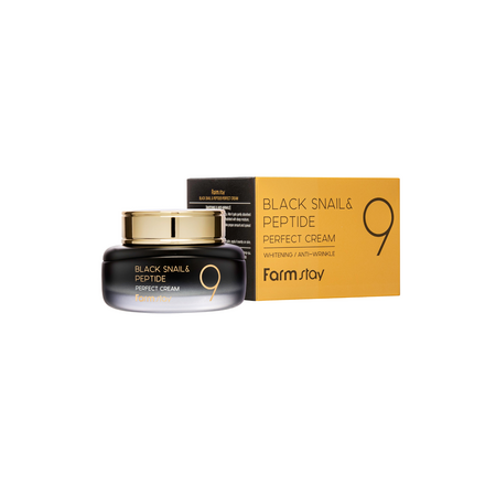 Crema ultra hidratanta cu filtrat de melc negru si Peptide, 55 ml, Farmstay 773363