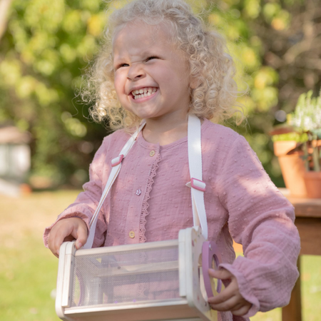 Cutie pentru insecte cu lupa Fairy Garden, 3 ani+, Little Dutch 773374