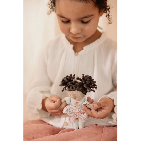 Papusa textila Mini Evi, 10 cm, Little Dutch 773414