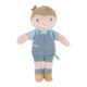 Papusa textila Mini Jim, 10 cm, 12 luni+, Little Dutch 773417