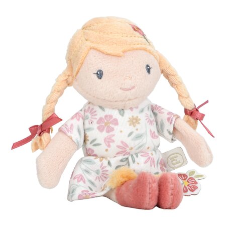 Papusa textila Mini Julia, 10 cm, 12 luni+, Little Dutch 773420