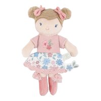 Papusa textila Mini Rosa, 10 cm, 12 luni+, Little Dutch