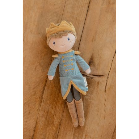 Papusa textila Printul Jim, 35 cm, Little Dutch 773437