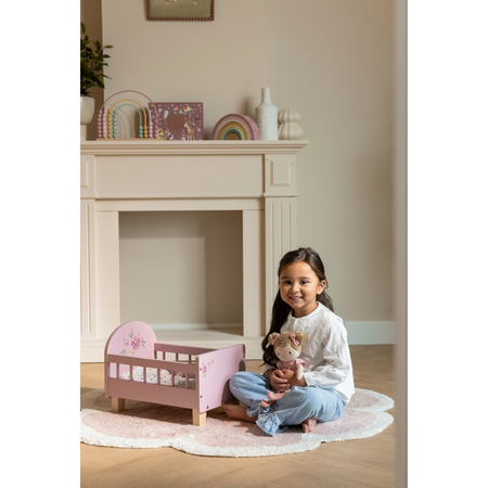 Papusa textila Rosa, 35 cm, 12 luni+, Little Dutch 773451