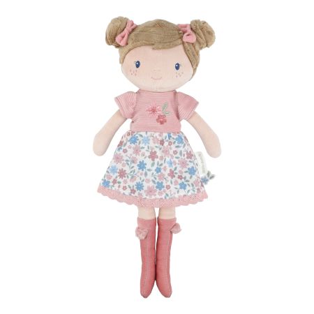 Papusa textila Rosa, 35 cm, 12 luni+, Little Dutch