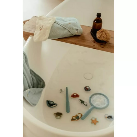 Set jucarii de baie, Joc de pescuit Boy, 3 ani+, Little Dutch 773461