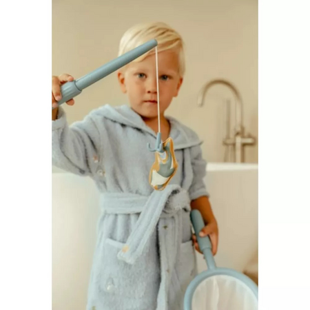 Set jucarii de baie, Joc de pescuit Boy, 3 ani+, Little Dutch 773459