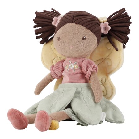 Papusa textila Zana Evi, 35 cm, 12 luni+, Little Dutch 773466
