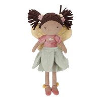 Papusa textila Zana Evi, 35 cm, 12 luni+, Little Dutch