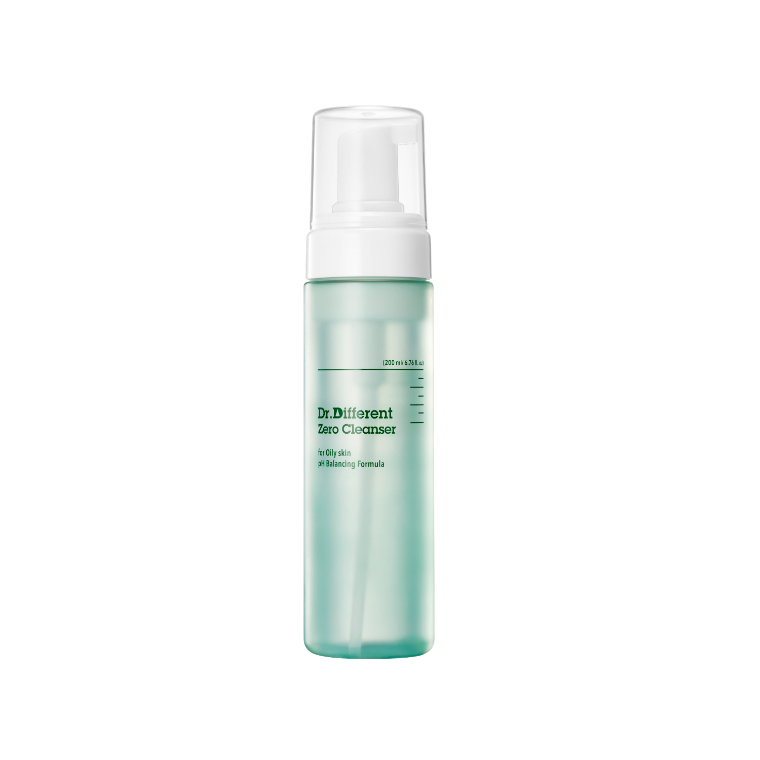 Spuma de curatare usoara pentru tenul gras Zero Cleanser, 200 ml, Dr. Different
