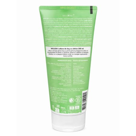 Lotiune de dus Refresh, Citrice, 200 ml, Weleda 773609
