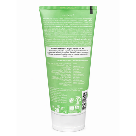 Lotiune de dus Refresh, Citrice, 200 ml, Weleda 773609