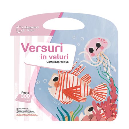 Carte interactiva Versuri in valuri, 2 ani+, Raspundel Istetel 773548