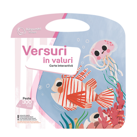 Carte interactiva Versuri in valuri, 2 ani+, Raspundel Istetel 773548
