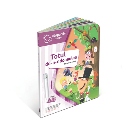 Carte interactiva Totul de-a-ndoaselea, 5 ani+, Raspundel Istetel 773555