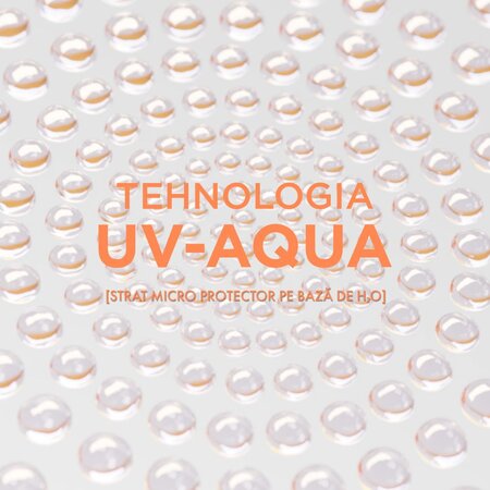 Spray hidratant pentru fata si corp cu protectie solara SPF 50 Capital Soleil UV Aqua, 200 ml, Vichy 773581