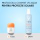 Spray hidratant pentru fata si corp cu protectie solara SPF 50 Capital Soleil UV Aqua, 200 ml, Vichy 773584